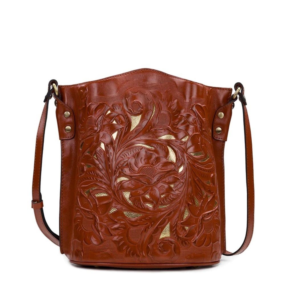 Patricia Nash Lavello Cutout Bucket Bag